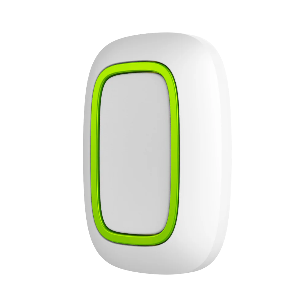 AJAX#30612 – Ajax Button Jeweller Wireless Panic Button / Smart Button (White) - CCTV Importers