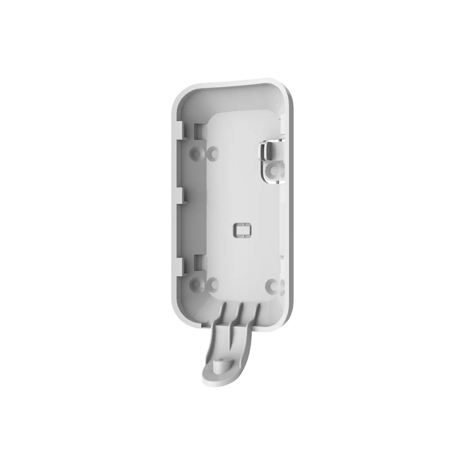 Ajax SmartBracket mounting panel for MotionCam Outdoor alarm sensor in white, secure detector mount and alarm parts by AJAX.