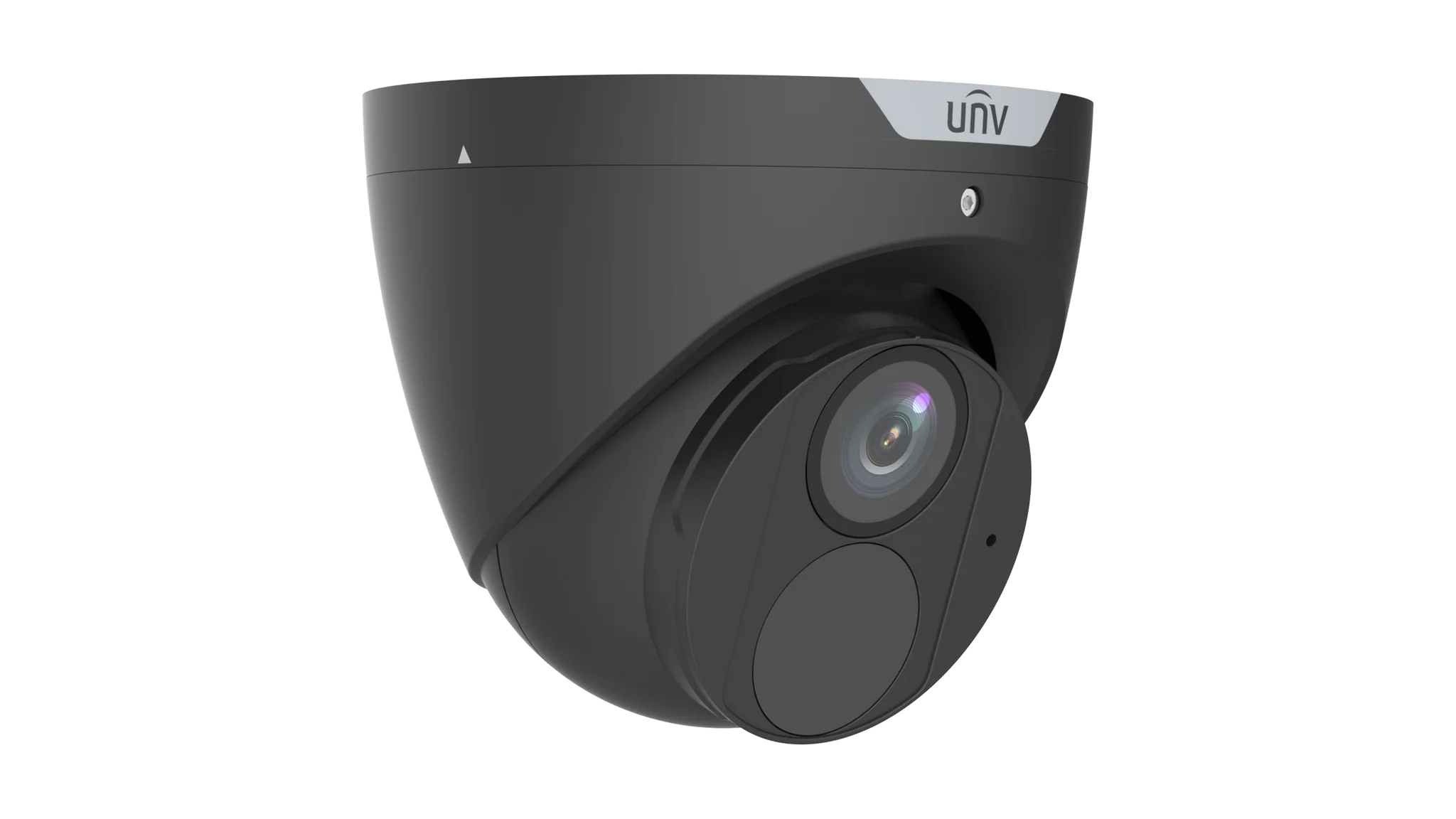 Uniview IPC3618LE-ADF28KM-H-BK 8MP HD IR Fixed Eyeball Network Camera – Ultra 265, 30m Smart IR, PoE, Built-in Mic, 2.8mm Wide Angle, IP67, 512GB SD Card Support (Easy Series)