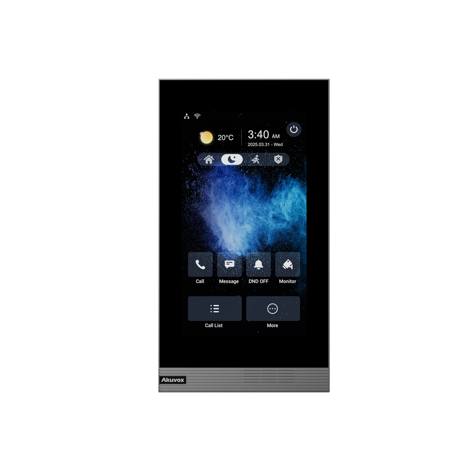 Akuvox S562W-V 7 Inch SIP Indoor Monitor with WiFi 6, Touch Screen Video Intercom, PoE, Linux OS, Smart Home Integration