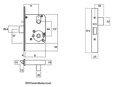 Lockwood ES2100 Electric Strike, 1000kg, Monitored, PTL/PTO, MRS, 10-30V DC (SCEC)