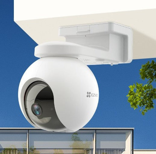 EZVIZ CB8 Battery-Powered Pan & Tilt 2K, 360-degree, auto tracking, night vision, active defense, two-way talk smart Wi-Fi Camera