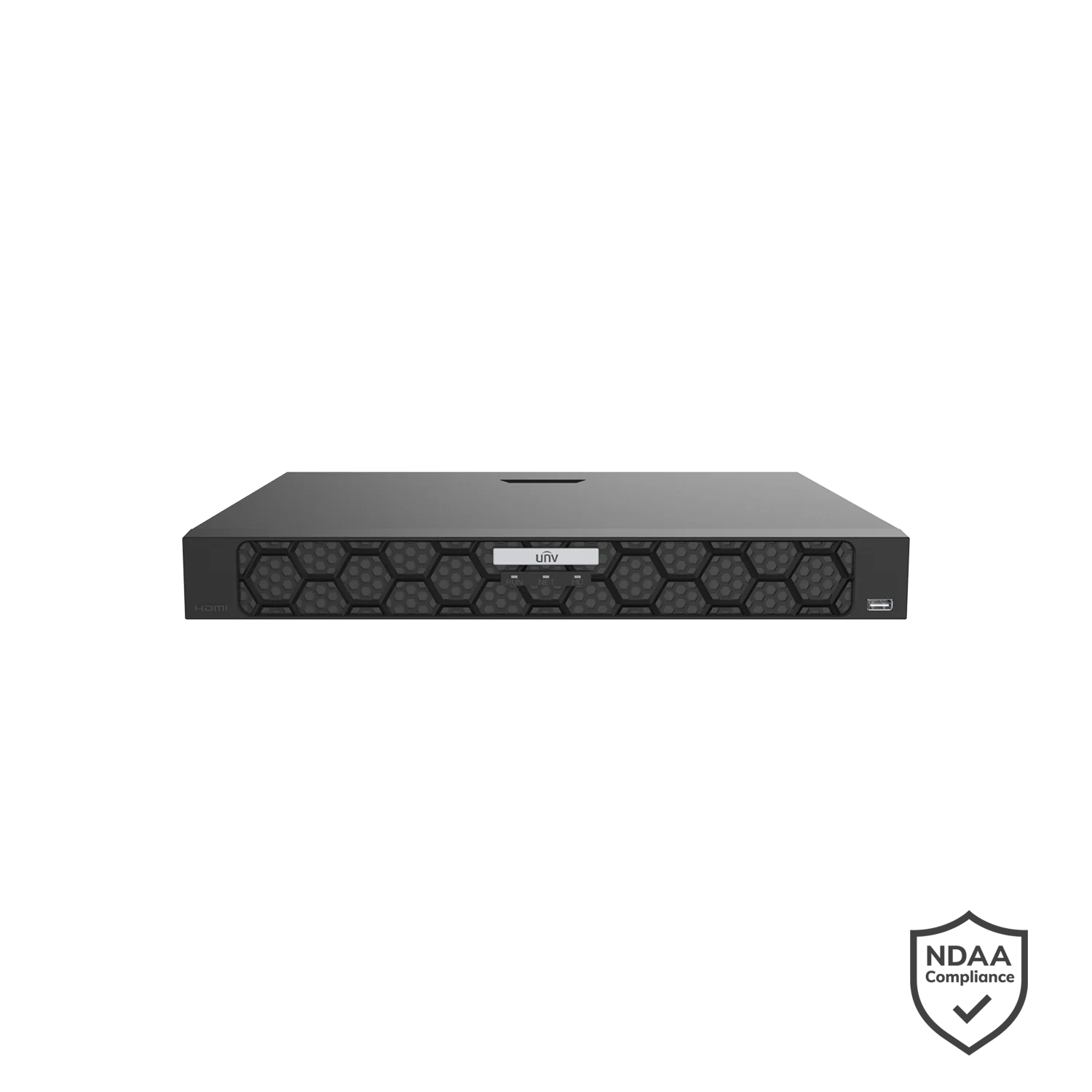 Uniview NVR502-16B-P16-IQ 16 Channel PoE Network Video Recorder 4K HDMI Ultra265 | 16MP Recording | 16-Port PoE | 2×SATA up to 16TB Each | No HDD