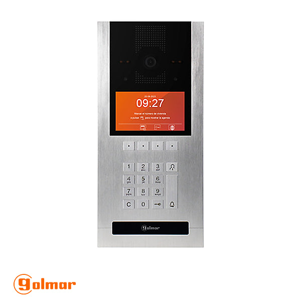 Golmar GL-6502/G2+/125KHZ 2-Wire Coded Video Panel with 125KHz RFID & G2+ Technology