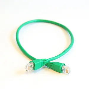 Garland MT6L45450.5WH Slim Cat6 RJ45 Patch Lead – 0.5m – White – PVC Sheath – 24AWG
