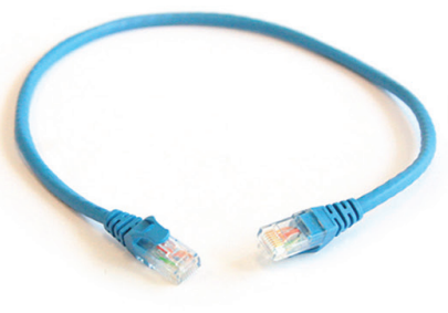 Garland MT6L45453.0BE Slim Cat6 RJ45 Patch Lead – 3.0m – Blue – PVC Sheath – 24AWG
