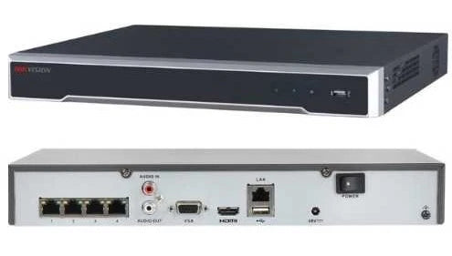 HiLook 6MP CCTV Camera Kit 4x All in one Camera, 4 channel NVR and HDD, IPC-T269H-MU/SL 6MP, HL-NVR-104MH-C/4P(B)