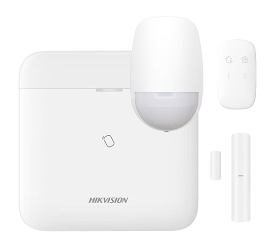 Hikvision DS-PWA96-Kit-WB AX PRO Alarm Security Kit, Control Panel, Reed, PIR + Remote