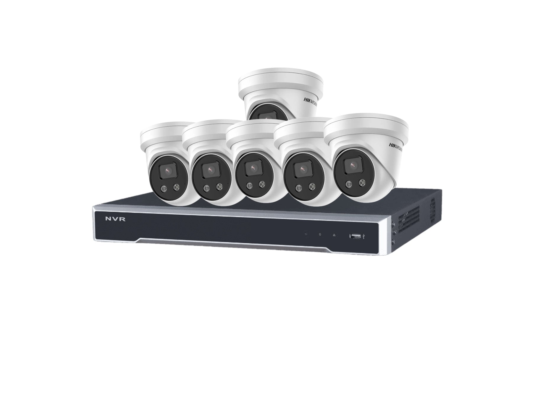 Hikvision 2CD2386G2-I2 8MP 5x cameras(up to 8) with 8 Channel NVR + HDD CCTV Kit