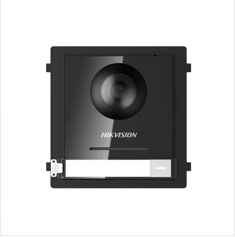 Hikvision 2nd Gen IP Intercom, Door Station with Camera, 1x Button, IP65, 12VDC/POE (HIK-KD8003-IME1)