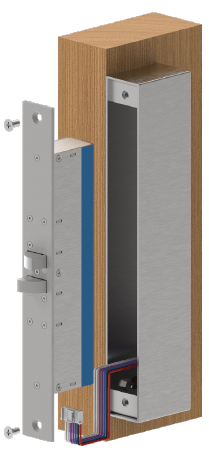 BQT Cobalt YD30D Double Side Load Lock – Recessed, 1,000kg Holding Force, Fail Safe / Fail Secure, 12–24V DC