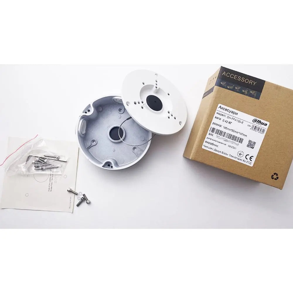Dahua DH-PFA130-E Water-proof Junction Box | Durable IP66 Aluminum Camera Mount Accessory - CCTV Importers