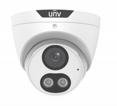 Uniview PRIME-I IPC3615SB-ADF28KMC-I0 'Triguard' 5MP HD Intelligent Light and Audible Warning Fixed Eyeball Network Camera