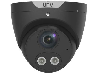 UNIVIEW Prime-I Series 8MP/4K turret IP CCTV Camera Black (IPC3618SB-ADF28KMC-I0-BK)