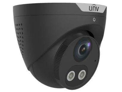 UNIVIEW Prime-I Series 8MP/4K turret IP CCTV Camera Black (IPC3618SB-ADF28KMC-I0-BK)