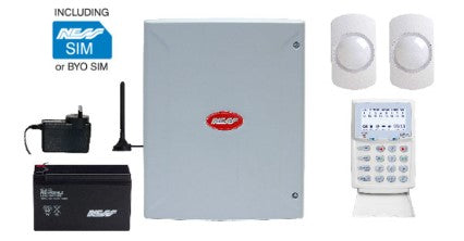 Ness D8XCEL 4G KPX+ KP & GUARDALL GP15 PIR Alarm KIT