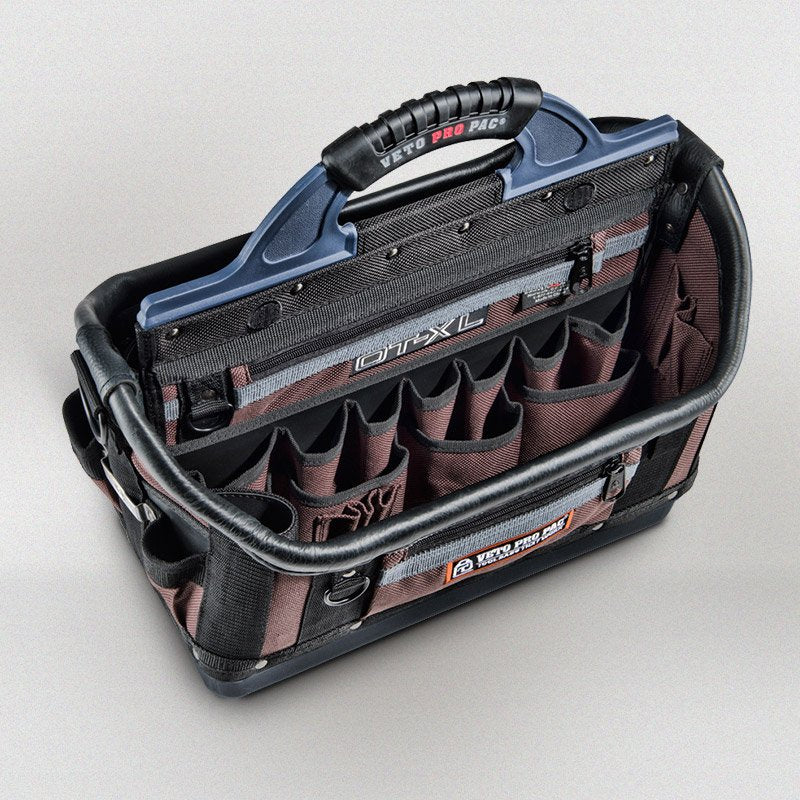 VETO PRO PAC OT-XL Contractor Series Tool Bag – Extra-Extra Large, Open-Top, Heavy-Duty Tool Storage