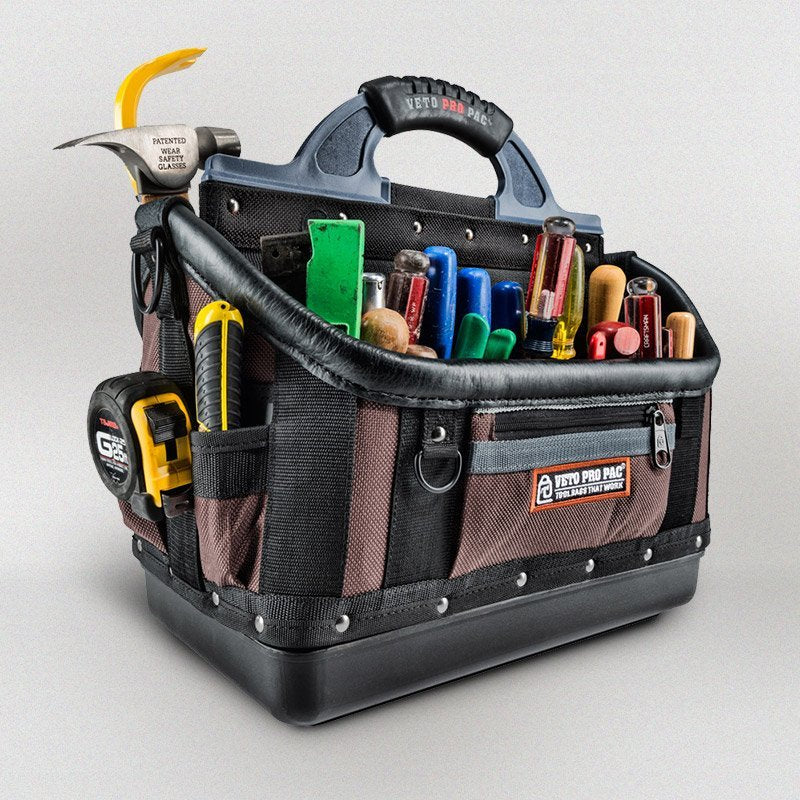 VETO PRO PAC OT-XL Contractor Series Tool Bag – Extra-Extra Large, Open-Top, Heavy-Duty Tool Storage
