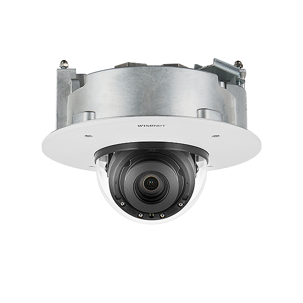 WISENET HV-PND-A9081RF P Series 4K IR Internal Recessed Mount Dome AI Camera (4.5-10mm Lens) CCTV