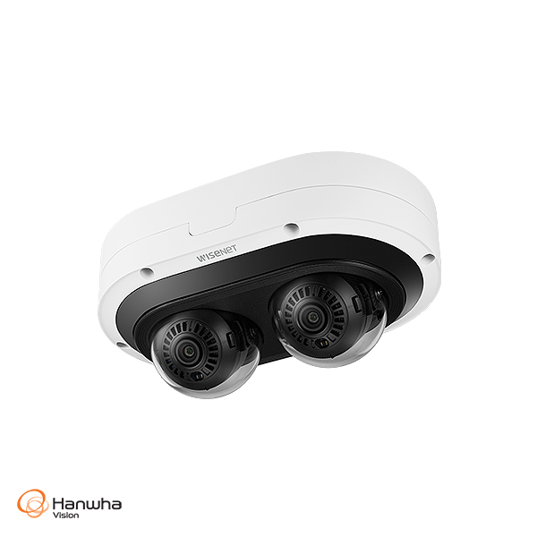 WISENET CT-PNM-C12083RVD Hanwha Wisenet 6MP x 2CH AI Multi-directional Camera PTZ P Series