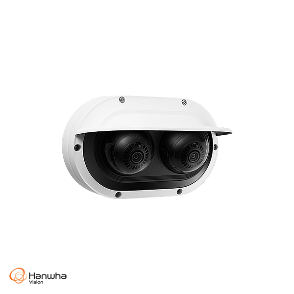 WISENET CT-PNM-C7083RVD Hanwha 2MP x 2CH AI Multi-directional Camera PTZ P Series