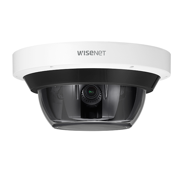 WISENET CT-PNM-9084RQZ Hanwha P Series 4K Multi-Sensor IR Vandal Dome with 3.2-10mm Motorised Vari-Focal PTRZ (4 x 2MP Modules)