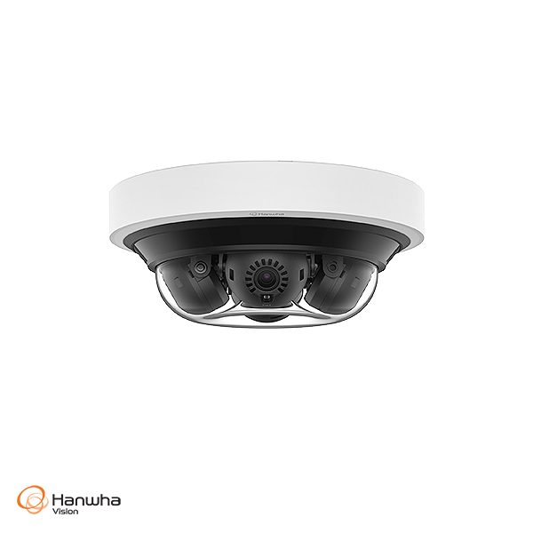 WISENET HV-PNM-C16013RVQ HANWHA PTZ P series AI mini multi-directional 5MP camera