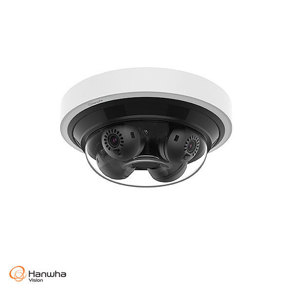 WISENET HV-PNM-C16013RVQ HANWHA PTZ P series AI mini multi-directional 5MP camera