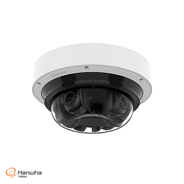 WISENET CT-PNM-C32083RVQ Hanwha Vision 8MP H.265 IR Multi-sensor camera with AI Object Detection P Series