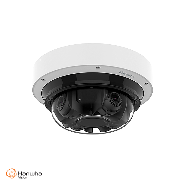 WISENET CT-PNM-C16083RVQ Hanwha Vision 4MP H.265 IR Multi-sensor camera with AI Object Detection P series