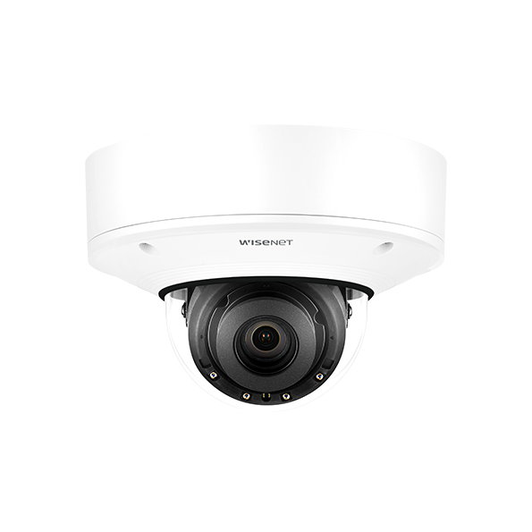 HANWHA HV-PNV-A6081R WISENET P Series 2MP Network AI IR Vandal Dome Camera (4.5-10mm Lens