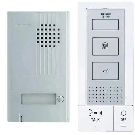 Aiphone DBS-1A 1 Door - 1 Master Intercom Kit with DA-1DS Door Station and DB-1MD Master Station