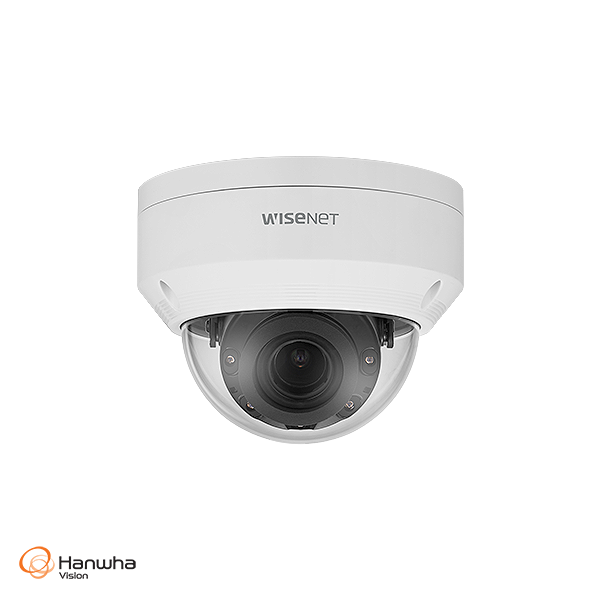 WISENET Hanwha Vision CT-ANV-L7082R 4MP H.265 NW IR Outdoor Vandal Dome Camera A Series