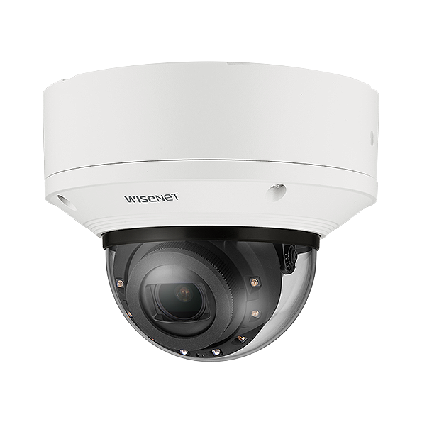 Hanwha Vision Wisenet X-Plus HV-XND-6083RV 2MP AI IR Dome Camera – 2.8~12mm Motorized Lens, WiseIR 50m, ExtremeWDR 150dB, Edge Storage, AI Analytics, IK10 | SKU: HV-XND-6083RV x series