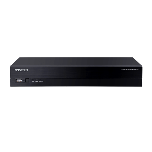 Hanwha CT-XRN-420S Wisenet AI NVR / 4CH NVR with PoE Switch by Samsung