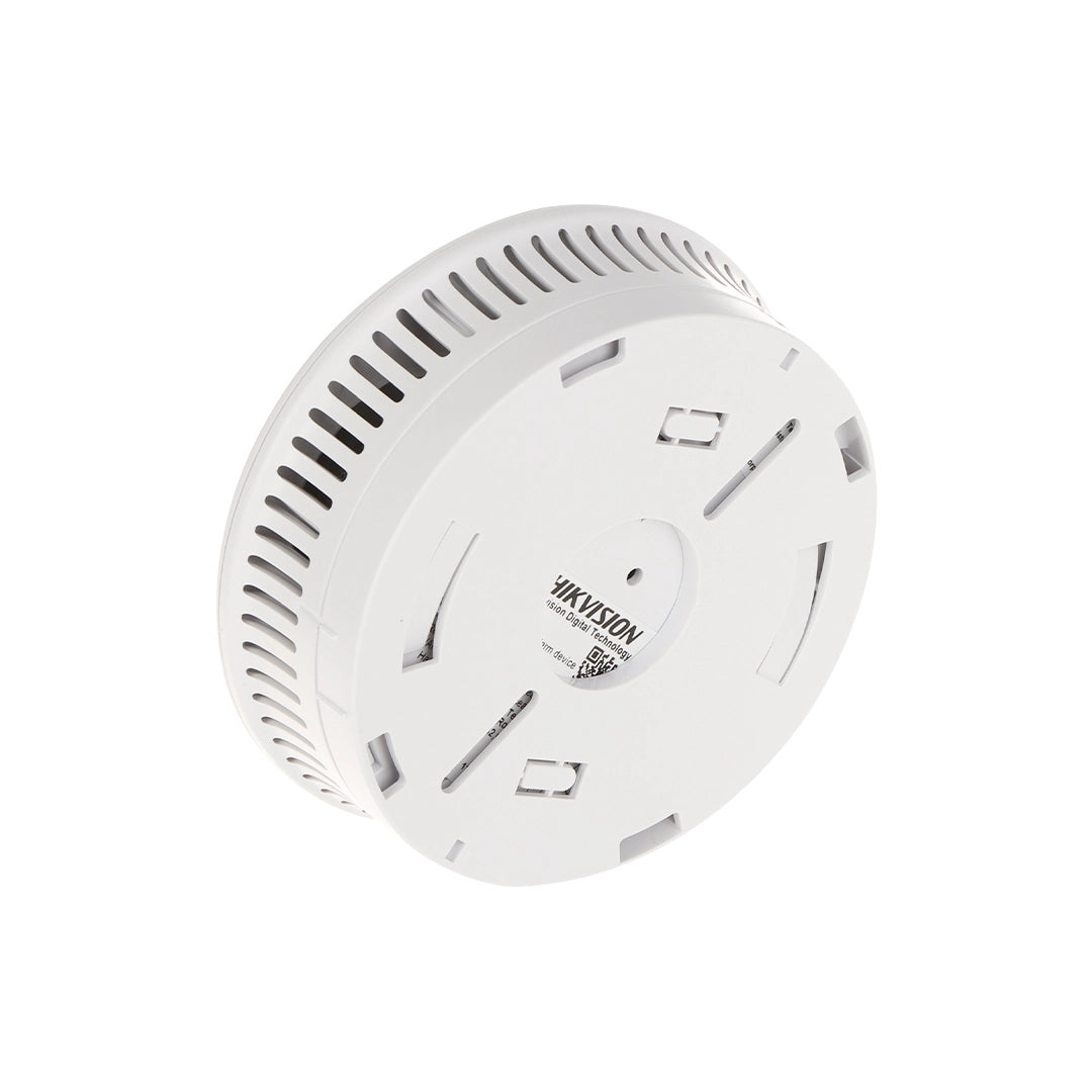 Hikvision DS-PDSMK-S-WB Wireless Photoelectric Smoke Detector – 10-Year Battery Life