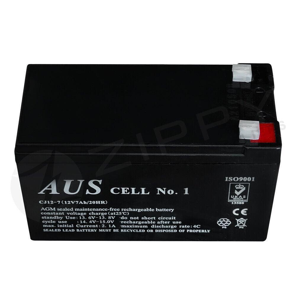 Bosch Alam 12V 7Ah Rechargeable Lead Acid Backup Battery – BA006, BA12-7T1 for Solution Panel - CCTV Importers