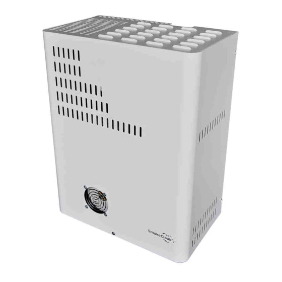 SMOKECLOAK EASY600 easy series fogging system 1x nozzles cover up to 210m³ in 30 second white metal includes 1x 1l fluid 240vac 10.6kg