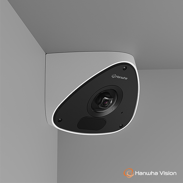 Wisenet HV-TNV-C7013RC Hanwha Vision Wedge Corner Mount Camera 3MP T Series