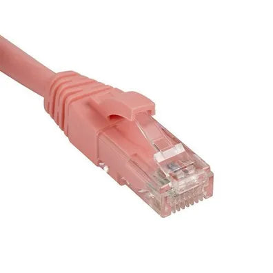 10m RJ45 CAT6 Ethernet Network Cable Pink – 250MHz, 24AWG Bare Copper, Gold-Plated Connectors (SKU: 004.002.7008) - CCTV Importers