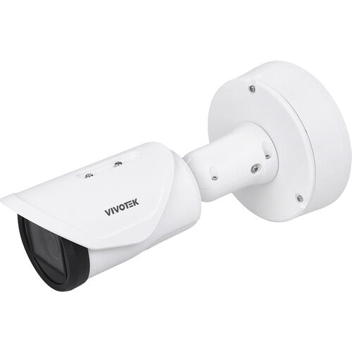 VIVOTEK IB9387-EHTV-v3 5MP Outdoor Bullet Network Camera with Motorized Zoom, 100M IR, Smart IR III, AI Analytics, and IP66/67 IK10 Protection