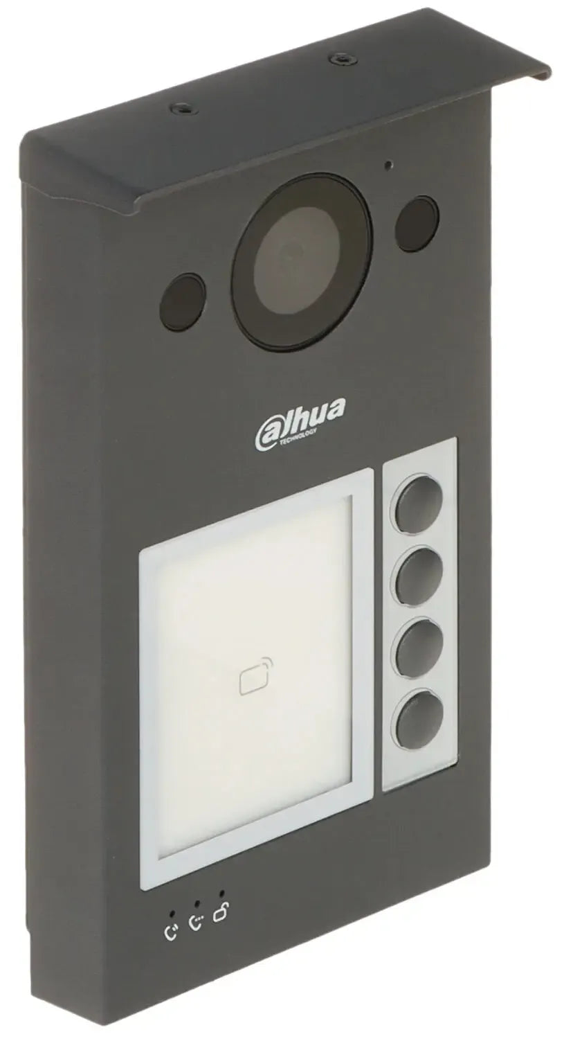 Dahua DHI-VTO3311Q-WP Wi-Fi Villa Door Station, 2MP Camera, Two-Way Audio, PoE, IP65, IK08, Grey – Secure Intercom Solution for Homes & Apartments - CCTV Importers
