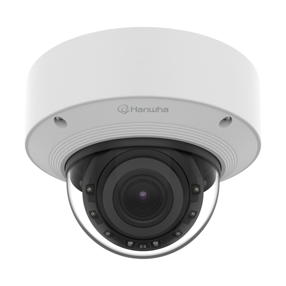 Hanwha Vision XNV-A9084R 8MP AI IR Vandal Dome Camera – Advanced AI Surveillance with Dual NPU and Superior IR Performance x series
