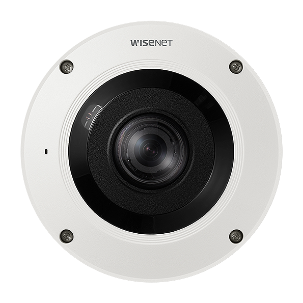 Hanwha Vision Wisenet X-Series HV-XNF-9010RV 12MP 4K IR Vandal-Dome Fisheye Camera – 1.08mm Lens, Onboard Dewarping, Advanced Analytics, IP66, IK10, NEMA4X | SKU: HV-XNF-9010RV x series