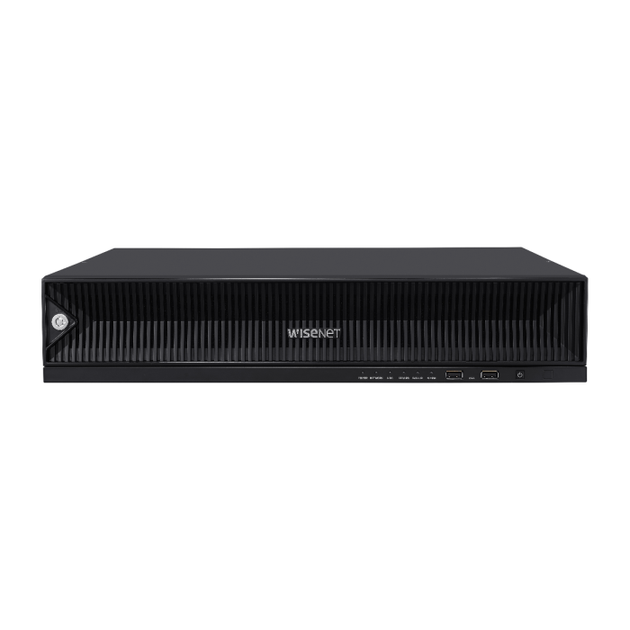 Hanwha Wisenet CT-XRN-6410RB2 AI NVR 64CH 8K (32MP) AI Search NVR by Samsung