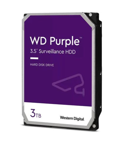 Western Digital Purple Surveillance Hard Drive 3TB