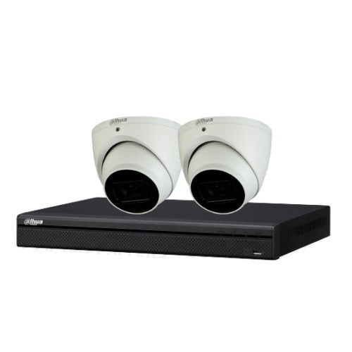 Dahua IPC-HDW2831EMP-AS-S2 2 Cameras with 4CH NVR System (8MP Camera) CCTV Kit