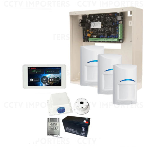 Bosch Solution 3000 kit + 3 x Quad Detectors with 5″ Touch Screen + Accessories Included