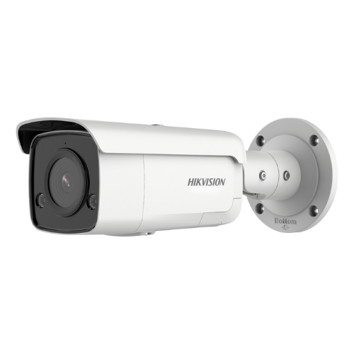 Hikvision Acusense DS-2CD2T46G2-ISU/SL IP Bullet Camera 4MP 2.8mm Lens (Inbuilt Audio Speaker & Strobe)