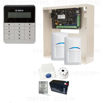 Bosch Solution 2000 + 2 x Quad Detectors With Text Code pad + Accessories Included
